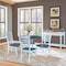 International Concepts Round 42 in. Dual Drop Leaf Dining Table with 4 Ladderback Chairs - 5 Piece Dining Set, 42 in W K05-42DP-C310-4 - alternate 6